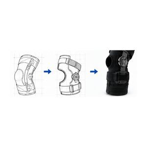 Product development from a custom design drawing
